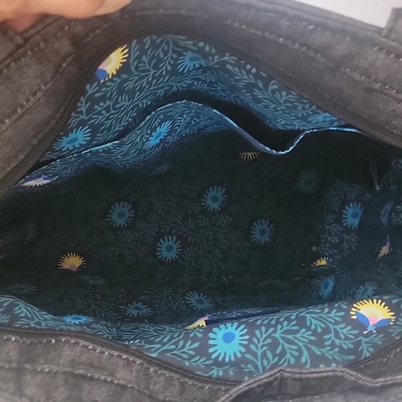 NEW - VERA BRADLEY EMBROIDERED ICONIC TOTE PURSE HANDBAG - Picture 6 of 7